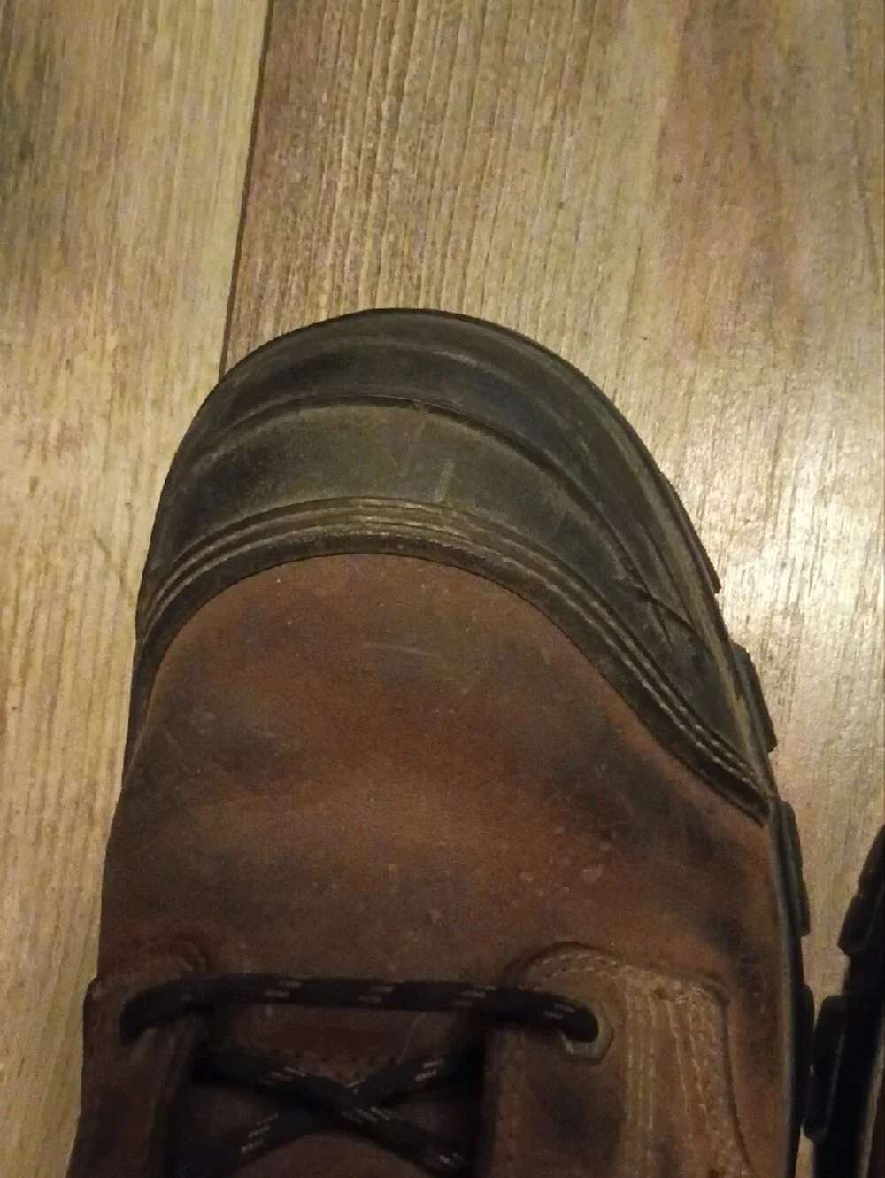 Ariat Brown and Black Men's Work Boots with Reinforced Toe
